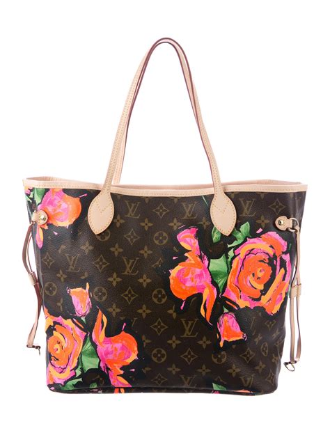 lv flower bag.